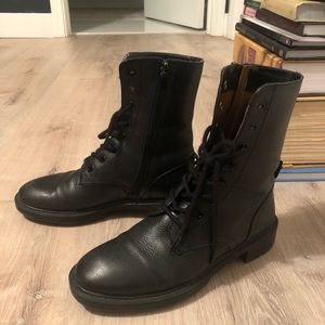 Zara combat boots